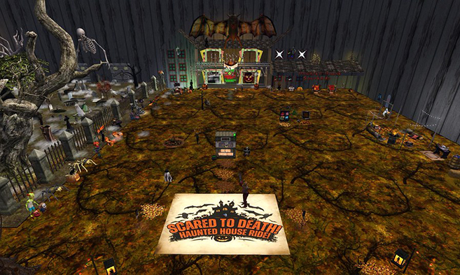 Scared To Death! Haunted House Ride!