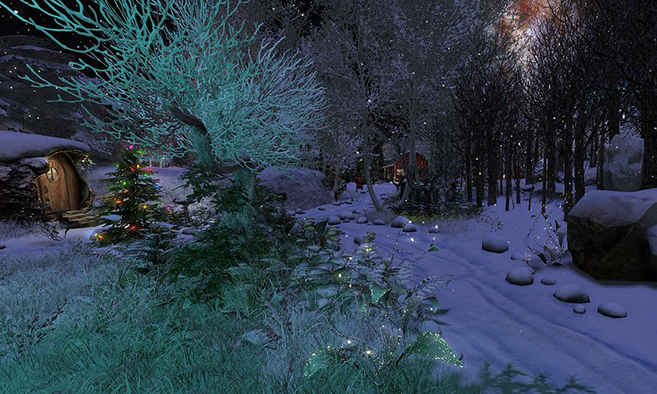 Garden of Whimsy - Winter