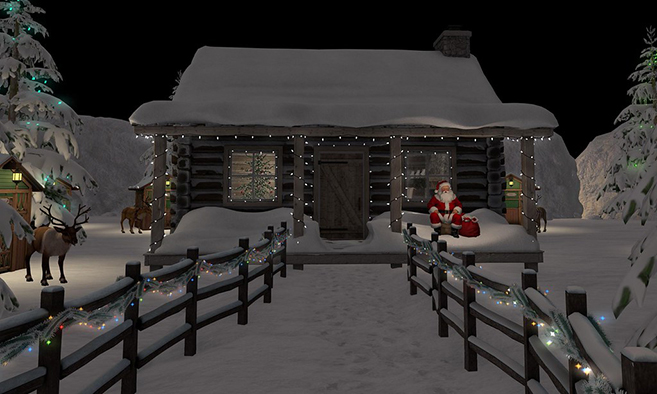 Santa's caves at Astoria